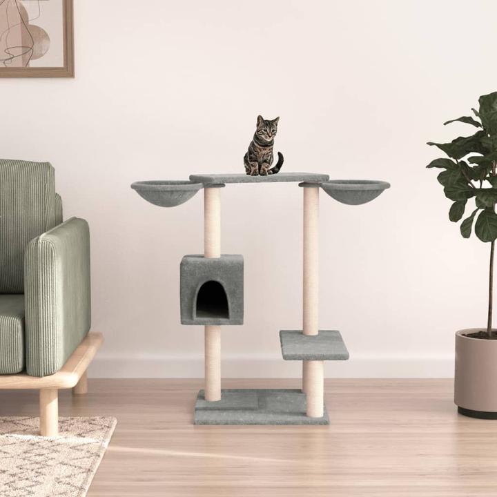 Image du produit vidaXL Kratzbaum (82 cm, Gris clair)
