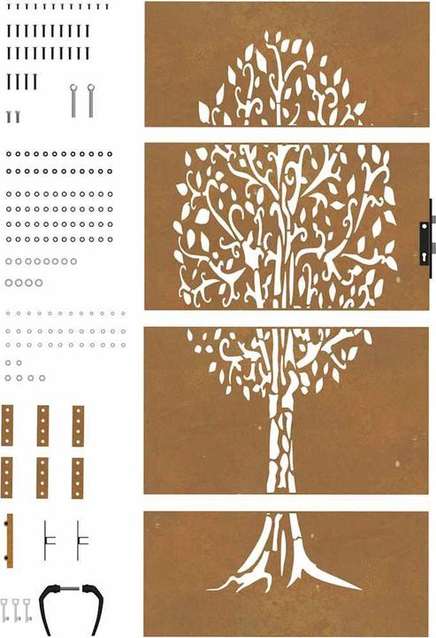 Immagine prodotto vidaXL Gartentor