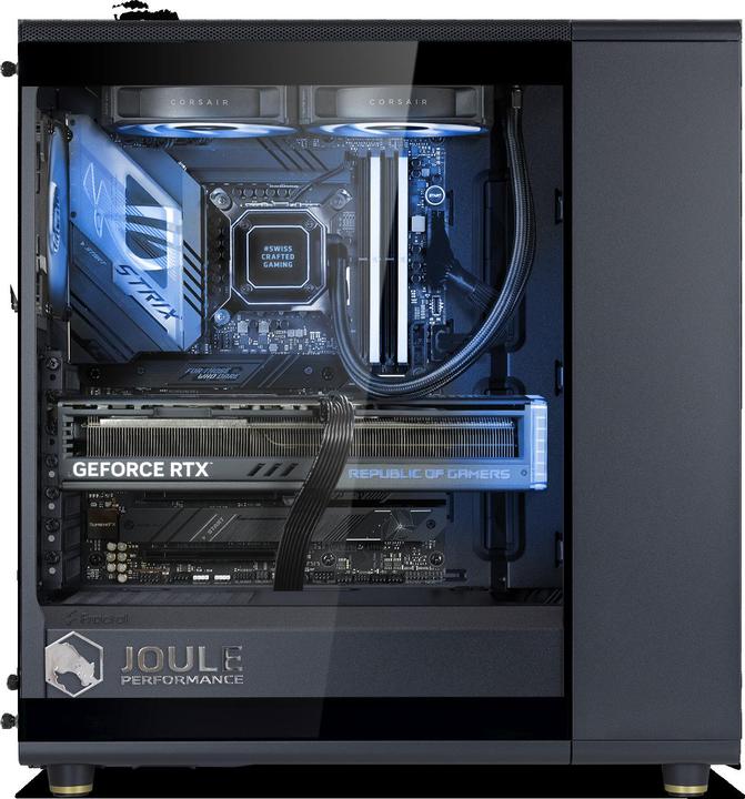 Actual product image Joule Performance High End Gaming (3000 GB, 32 GB, AMD Ryzen 7 9800X3D, GeForce RTX 5070 Ti)