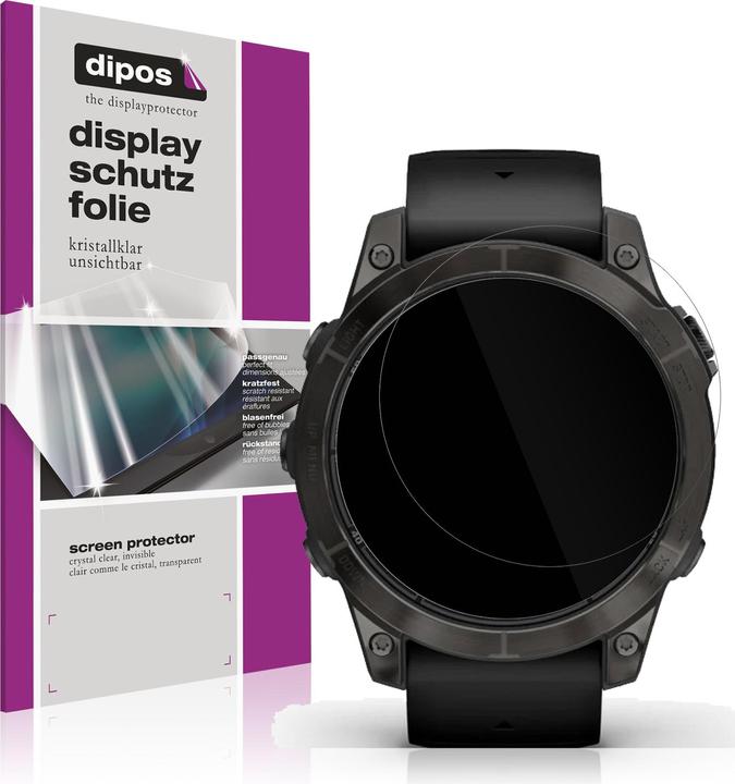Dipos Screen Protector Crystalclear for Garmin Fenix 7 Pro 47mm