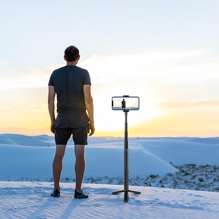 Actual product image Puluz Metal selfie stick 110cm (One RS, One X2, One X3, One X4)