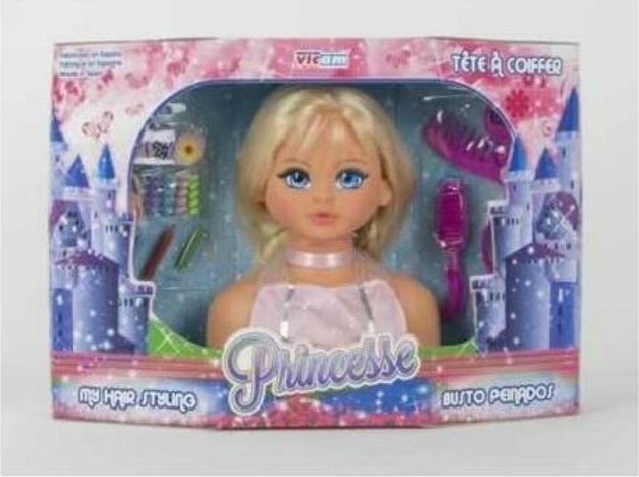 Actual product image BigBuy Fun Styling Doll Princesse My Hair Styling (54 x 14,5 x 38 cm)