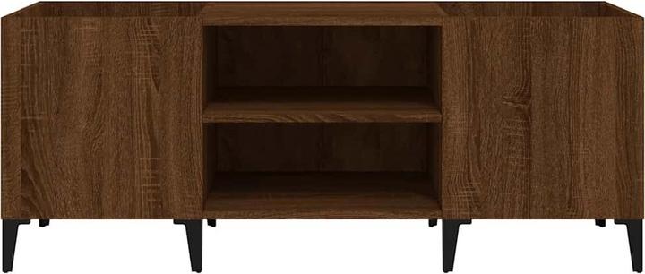 Produktbild vidaXL Plattenschrank Braun Eichen-Optik 121x38x48 cm Holzwerkstoff