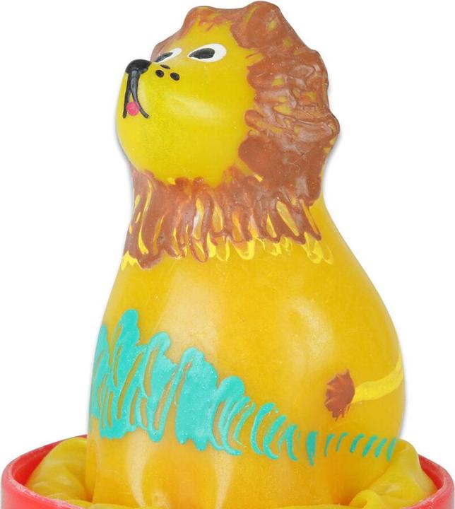 Produktbild Erco Scherzkondom «Löwe» – handbemalt, tierisches Design, witziger Partygag für besondere Anlässe (1 Stk.)