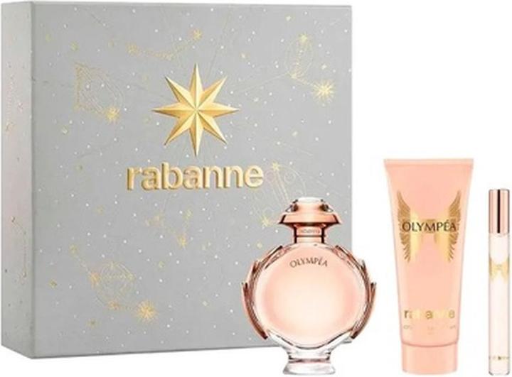 Paco Rabanne Olympea Eau De Parfum Spray Set 80ml Spray 100ml Body Lotion 10ml Eau De Parfum (Coffret de parfum)