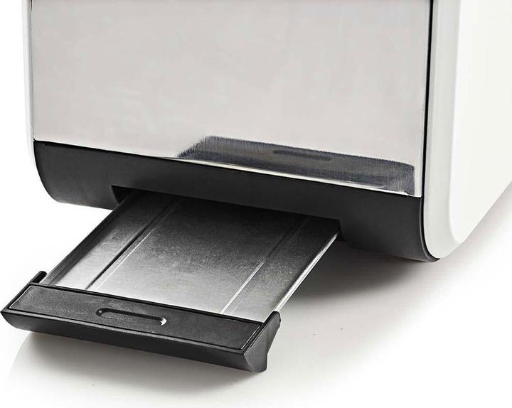Actual product image Nedis Toaster - Soft touch - 6 different settings - Defrost and reheat function - Crumb tray