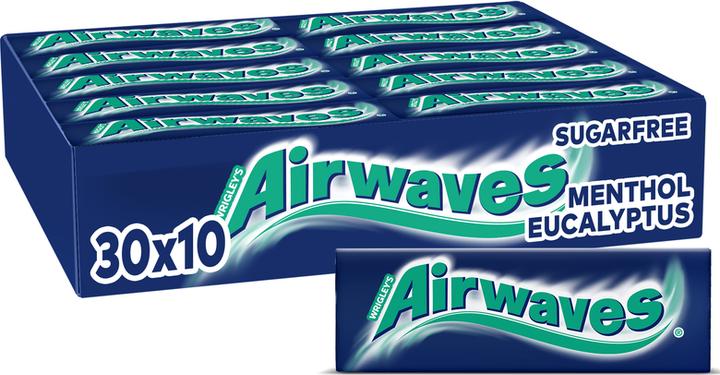 Produktbild Airwaves Menthol & Eukalyptus (30 Stk., 420 g)