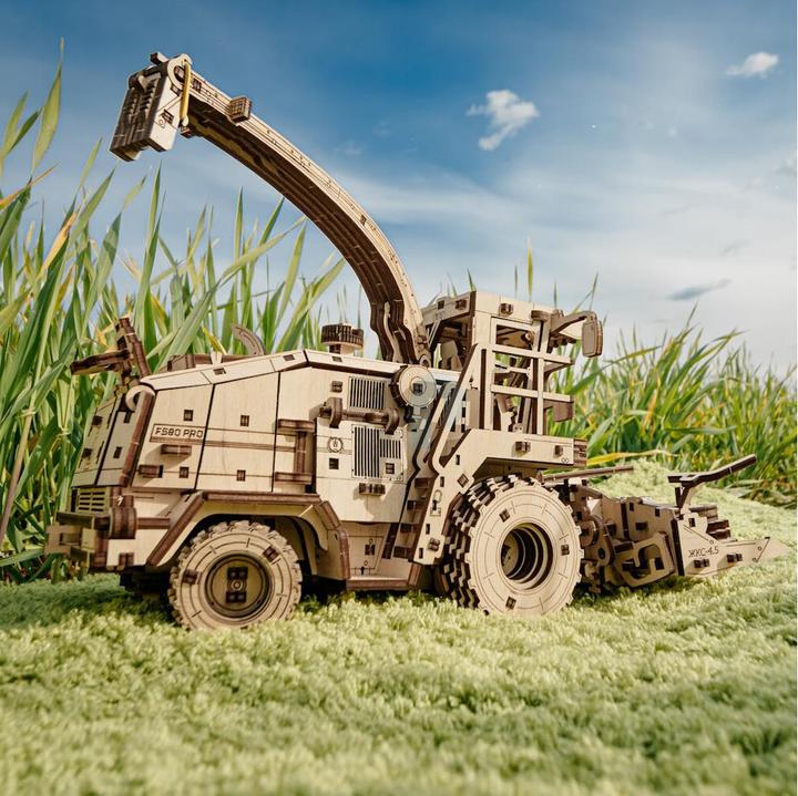 Image du produit Eco Wood Art Moissonneuse-batteuse FS80 - Kit de construction en bois 3D