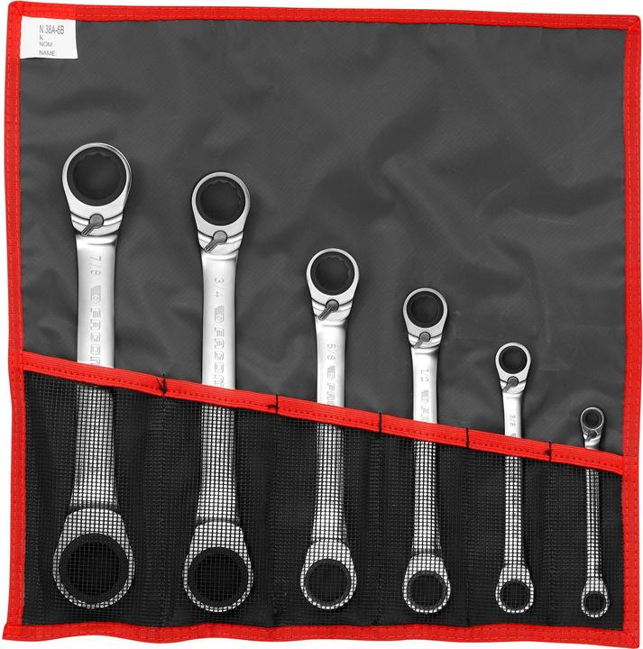 Actual product image Facom Ratchet ring spanner (11/32", 5/8", 1/4", 3/4", 1/2", 7/8", 5/16")