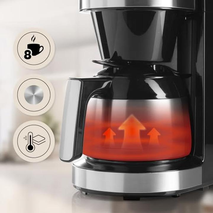 Produktbild Barista Kaffee & Technik Kaffeevollautomat mit integrierter Mühle, Timerfunktion und Touchdisplay