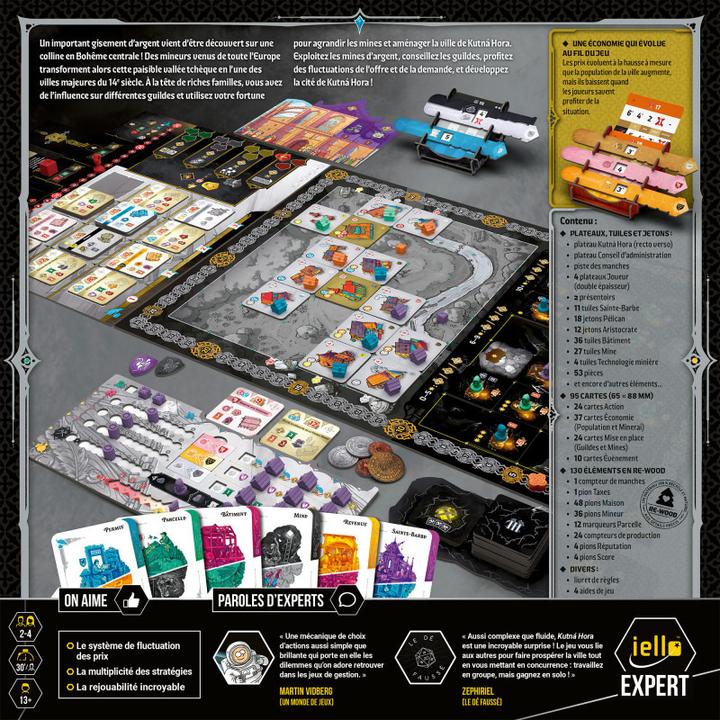 Actual product image Iello Kutna Hora (French, 2 - 4 Players)