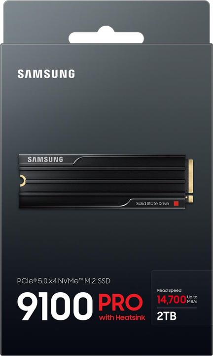 Produktbild Samsung 9100 PRO mit Heatsink (2000 GB, M.2 2280)