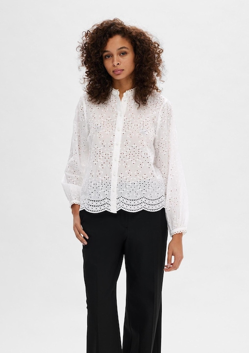 Produktbild Selected Femme Broderie Anglaise Hemd (40)