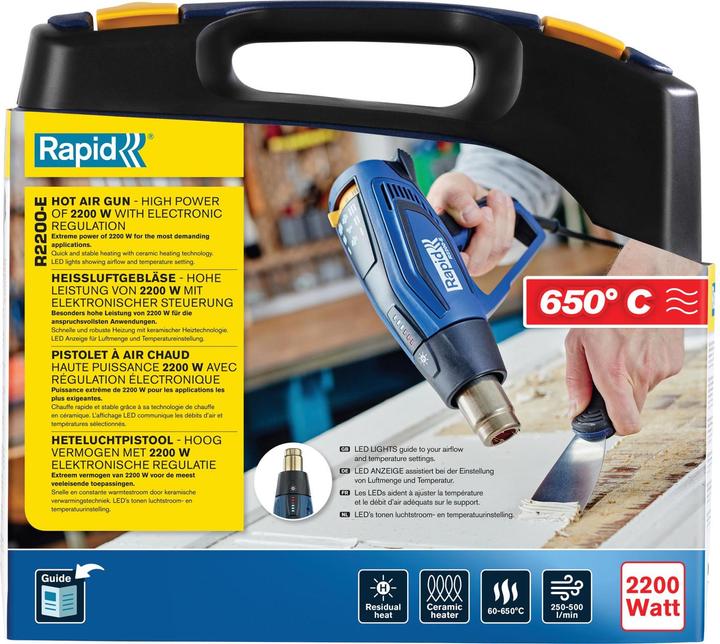Image du produit Rapid Pistolet à air chaud R2200-E