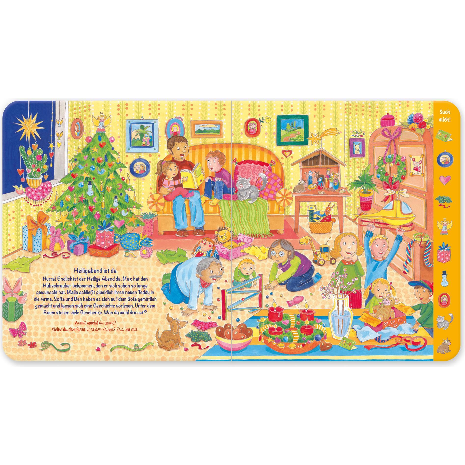 Thumbnail - Mein erstes Wimmelbuch von Weihnachten, Kinderbücher von Vera Lörks