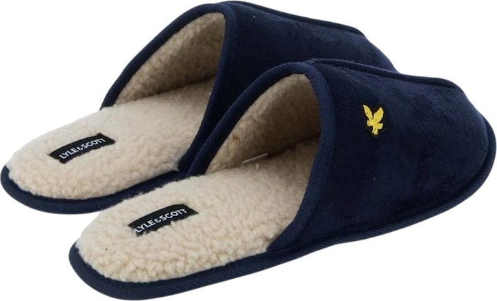 Actual product image Lyle and Scott Mens Tarquinn Mule Slippers (S)