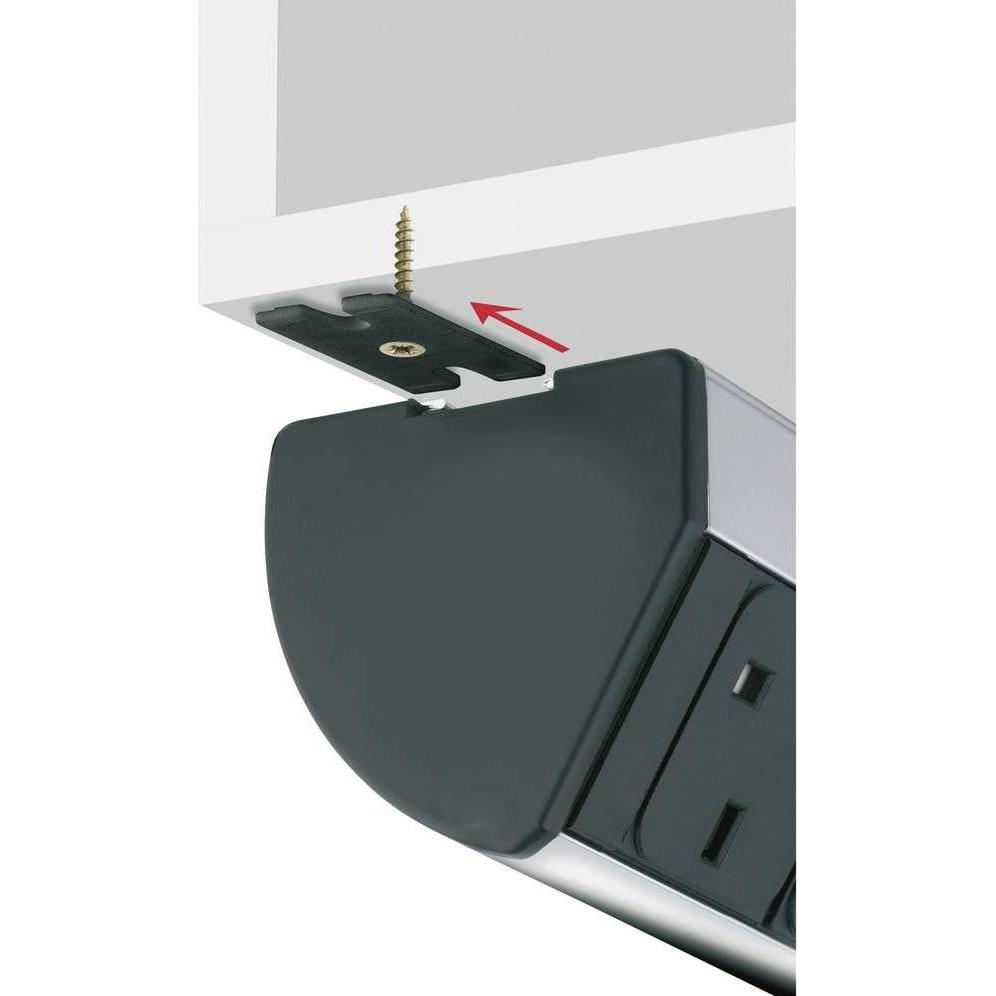 Evoline, Steckdosenleiste, 99090383 Befestigungs-Set Unterschrank 1 Set