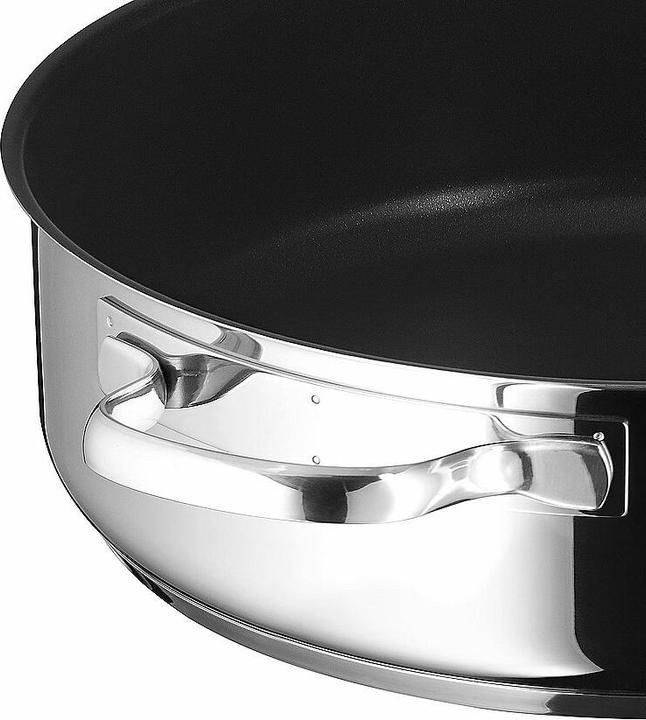 Immagine prodotto WMF Brasiera Devil (761406380), acciaio inox, rivestimento antiaderente - PTFE (Pirofila + casseruola, Acciaio inossidabile, 28 x 9 cm)