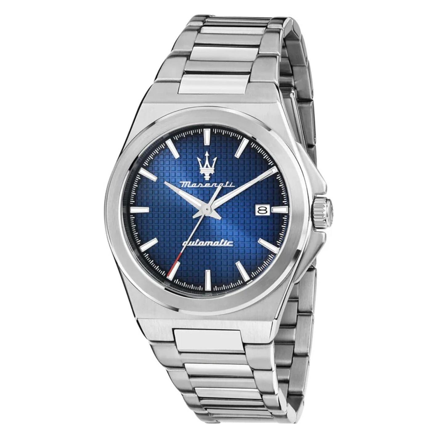 Maserati, Armbanduhr, R8823153001, Blau, Silber, (Analoguhr)
