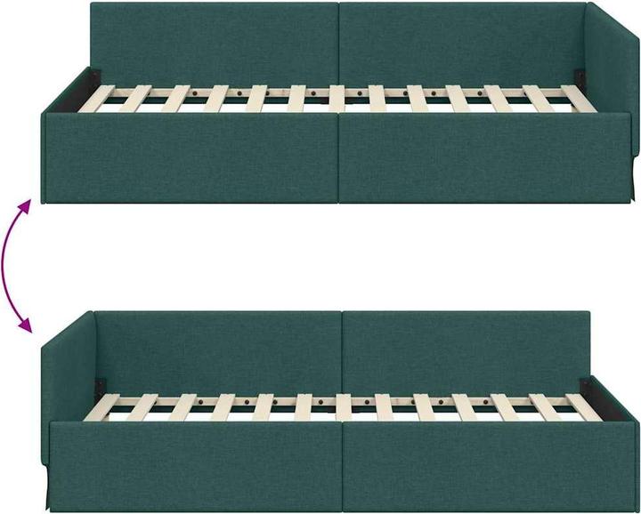 Produktbild vidaXL Eckbettgestell