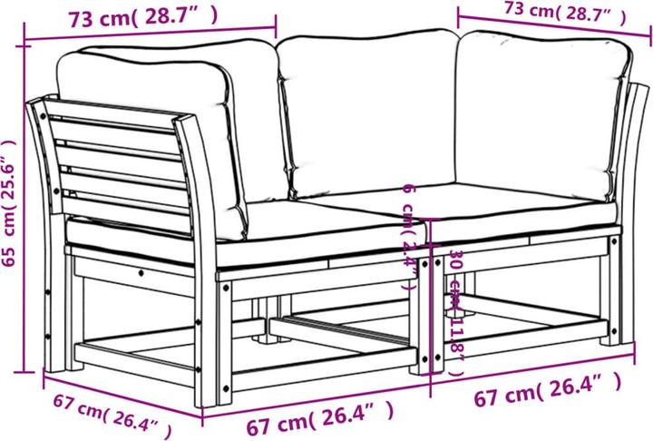 Produktbild vidaXL Samantha