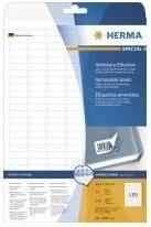 Actual product image HERMA A4 removable labels