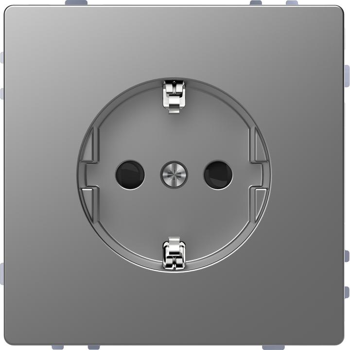Merten SCHUKO socket outlet, BRS, screw- MEG2400-6036