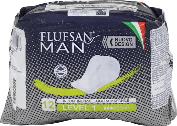 Actual product image VidaXL Flufsan incontinence pads men 96 pcs. level 1 (96 x)