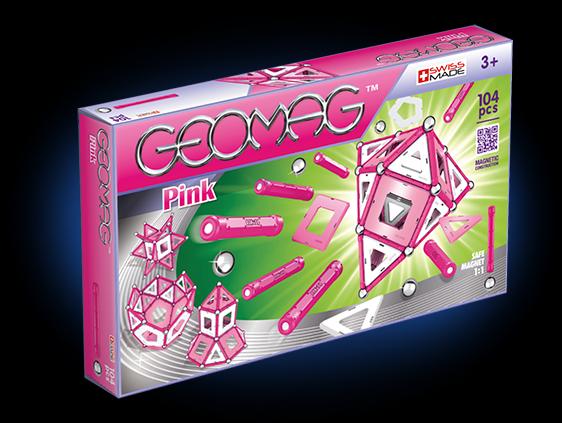 Actual product image Geomag Panels Pink