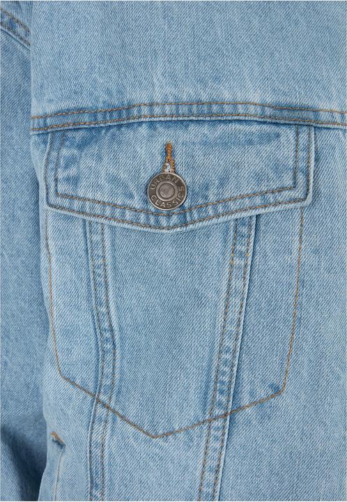 Actual product image Urban Classics Ladies Oversized Sherpa Denim Jacket - 19395 (XXL)