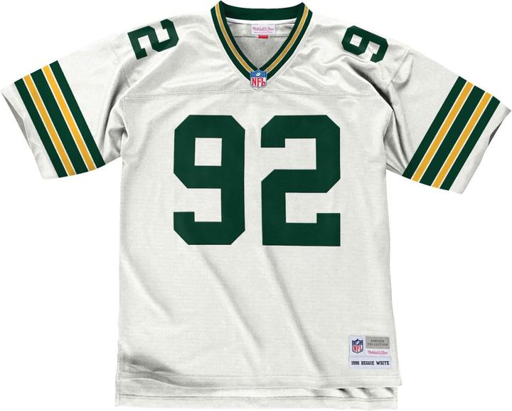 Actual product image Mitchell & Ness NFL Legacy Jersey - Green Bay Packers 1996 Reggie White - XX (XXL)