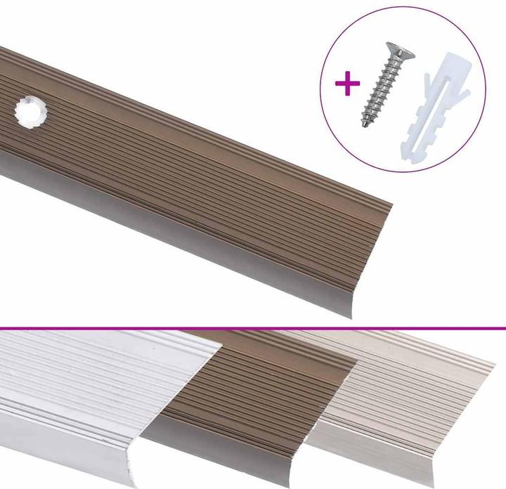 Actual product image vidaXL Treppenkantenprofil