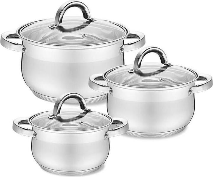 Produktbild Maestro Zestaw garnków 6 elem. MR-3522-6M (18 cm, Pfannenset + Topfset, Edelstahl)