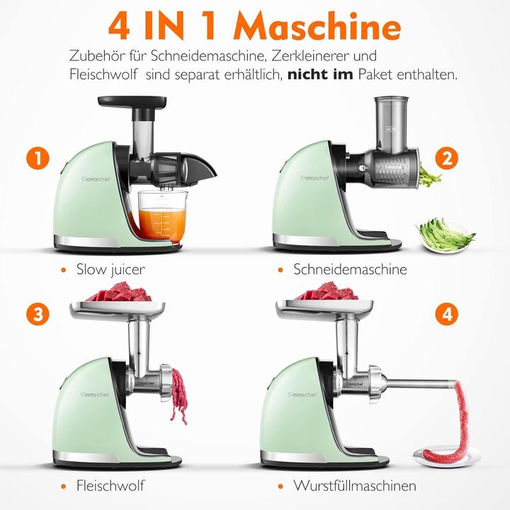 Image du produit Amzchef Slow Juicer