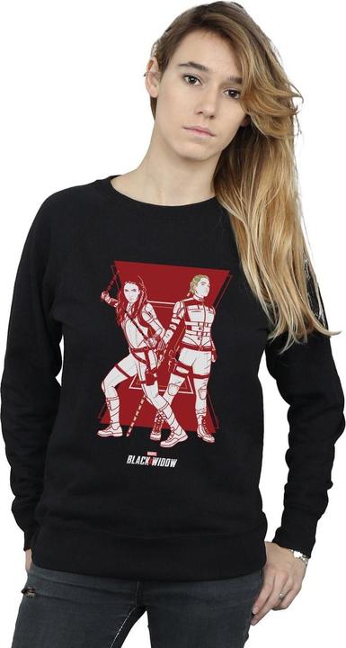 Immagine prodotto Black Widow Movie Sisters Silhouette Felpa Donna (XL)