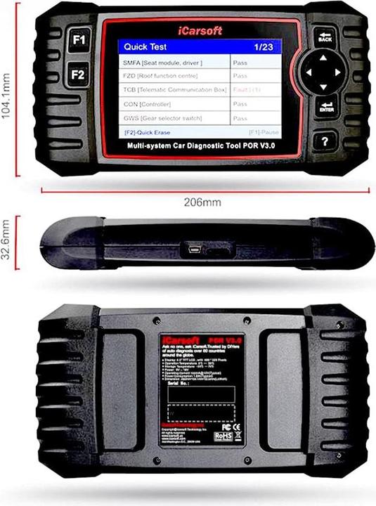 Produktbild ICarsoft POR V3.0