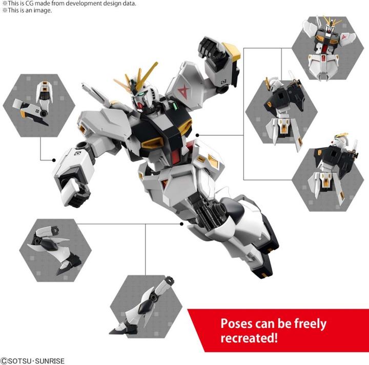 Produktbild Bandai 1/144 ENTRY GRADE NU Gundam