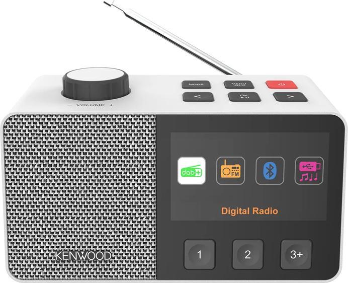 Kenwood CR-M70DAB-W (DAB, DAB+, FM, Bluetooth)