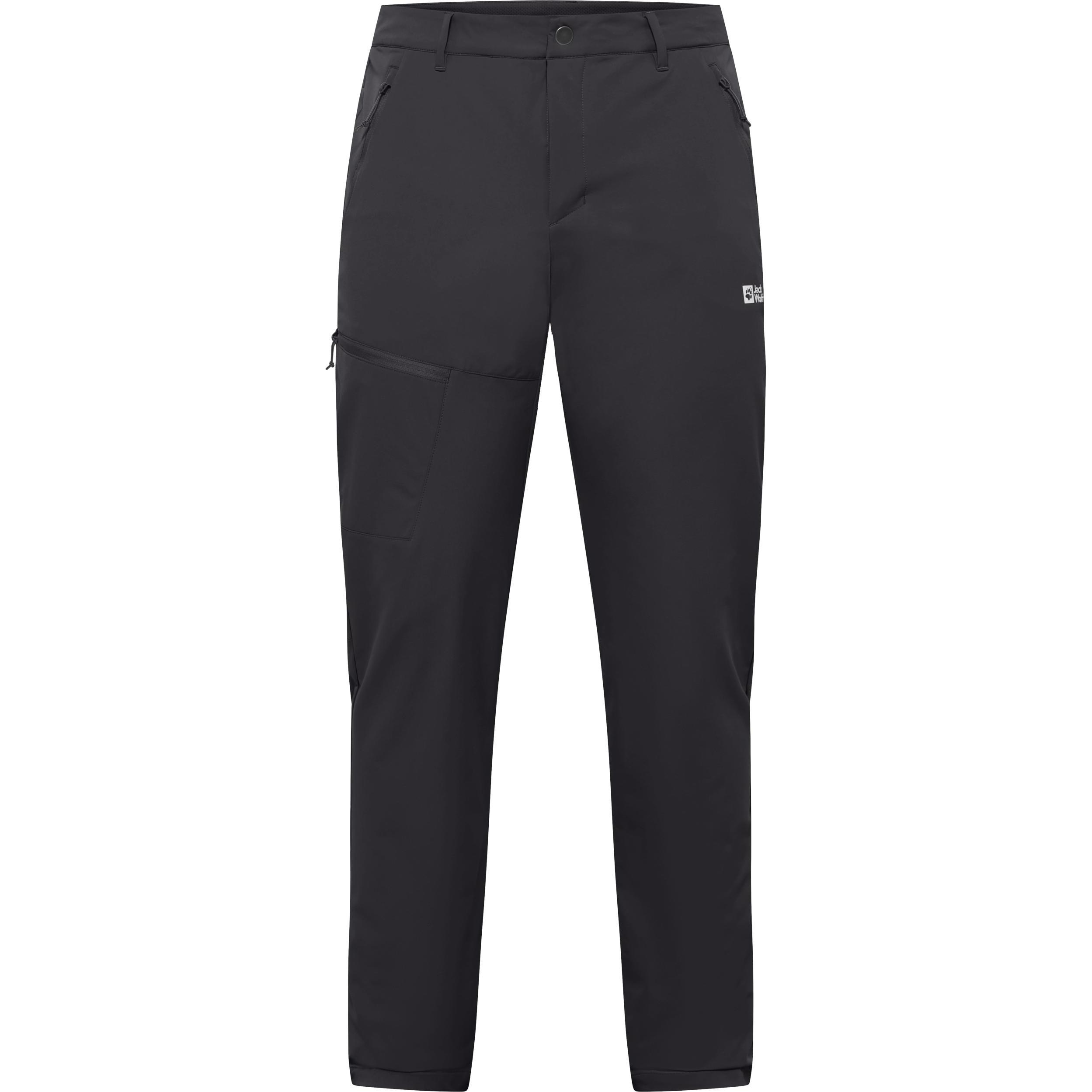 Jack Wolfskin, Herren, Outdoorhose, Pico Trail Pants M (S), Schwarz, S