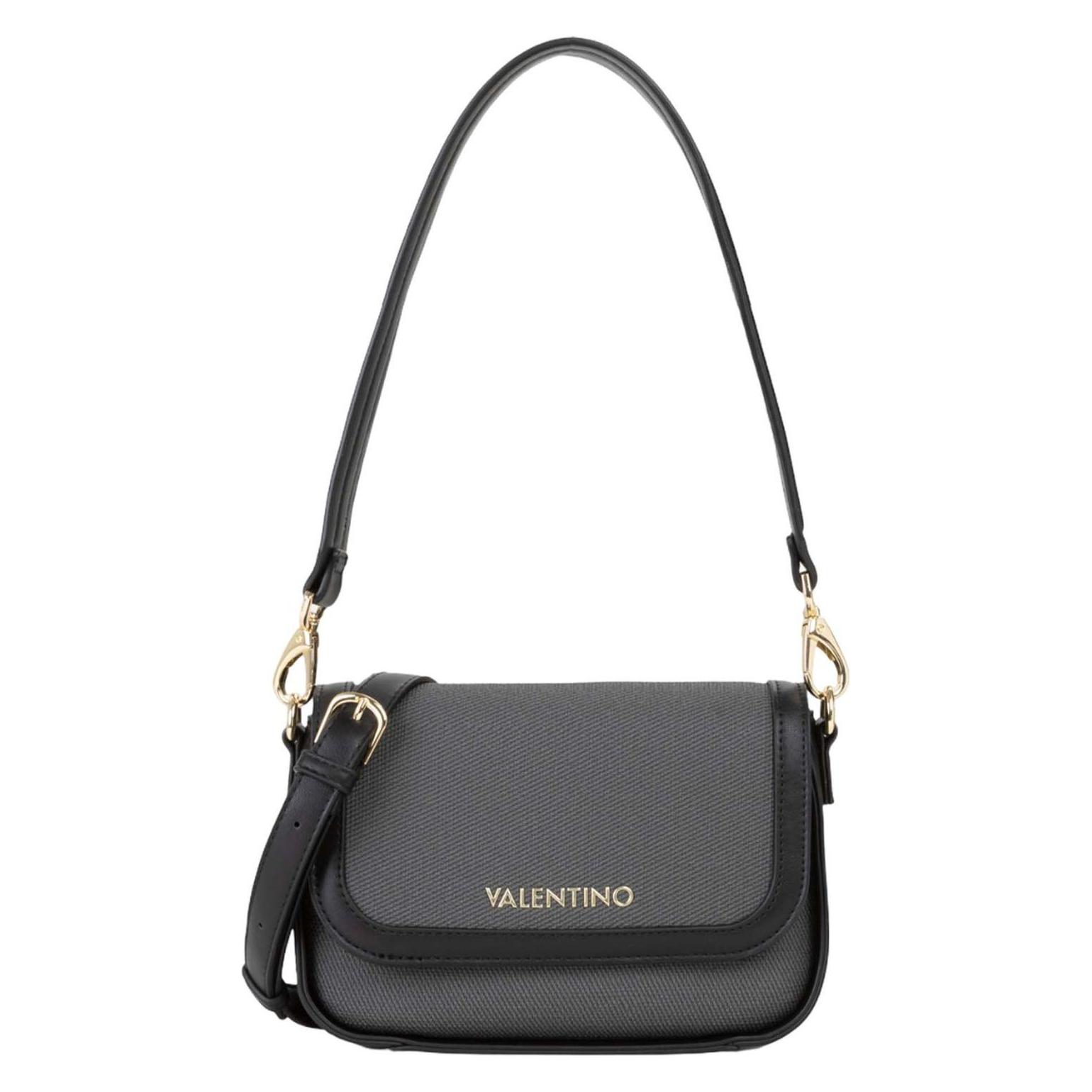 Valentino, Damen, Handtasche, Atena Flap Bag, Schwarz