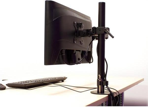 Image du produit Ewent Support de bureau pour moniteur jusqu'à 32 pouces, 1 écran, noir (Tables, 32", 8 kg)