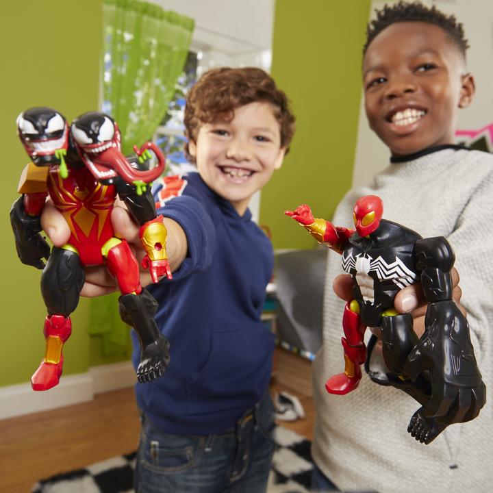 Actual product image Hasbro Mixmashers Spiderman Basic