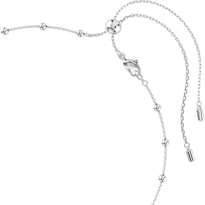 Produktbild Swarovski Una Angelic Halskette Rundschliff Doppelseitige Motive Weiss Rhodiniert (Swarovski Metall)