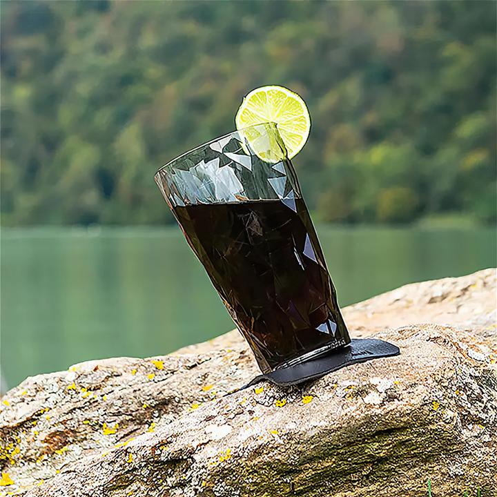 Actual product image Silwy Magnet Plastic Glasses Long Drink Grey