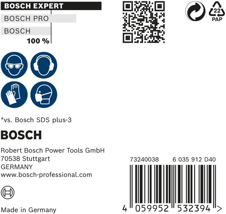 Produktbild Bosch Professional Zubehör EXPERT SDS plus-7X Hammerbohrer, 7 x 100 x 165 mm, 10-tlg. (7 mm)