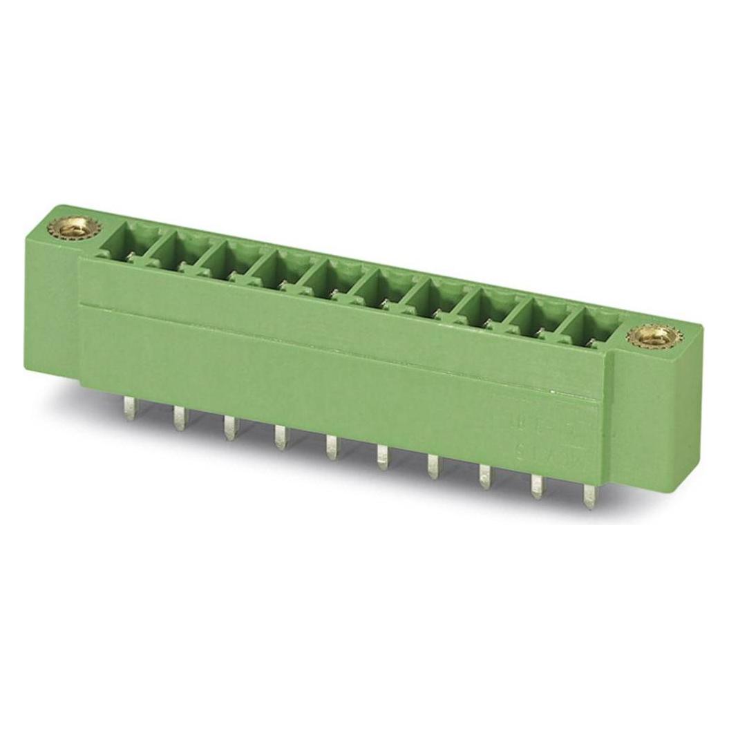 Phoenix Contact MCV 1,5/ 4-GF-3,81, Elektronikkabel + Stecker, Grün