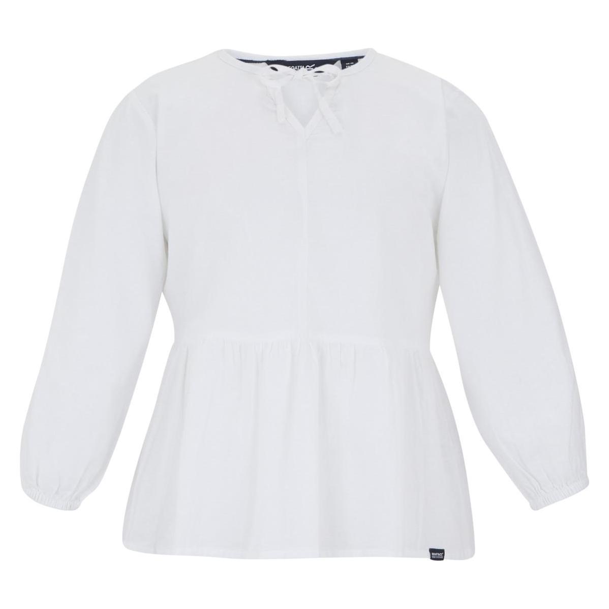 Regatta, Damen, Blusen, Primden, Weiss, (40)