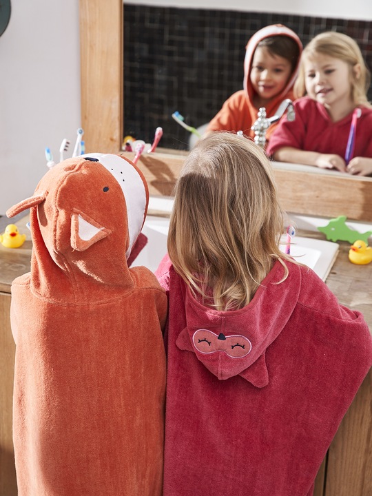 Actual product image Vertbaudet Bade-Poncho (128)
