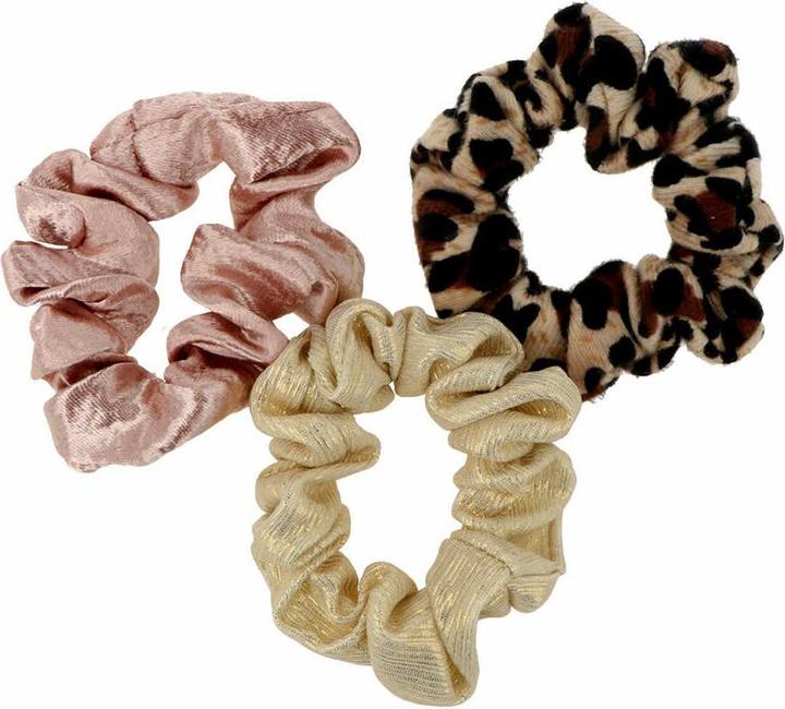 Inca Coleteors Arrugados Animal Print 3 U (Hair tie set)