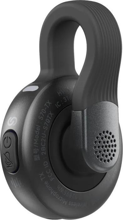 Actual product image SmallRig 5715 S70 Wireless Microphone with Multi-Device Compatibility (Black)